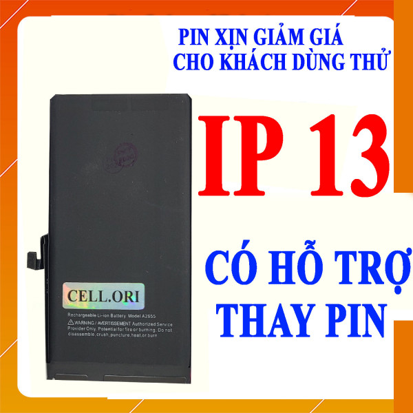 Pin Dung Lượng Cao cho Iphone 13 3450mAh (DL Thực 3240 mAh) Việt Nam